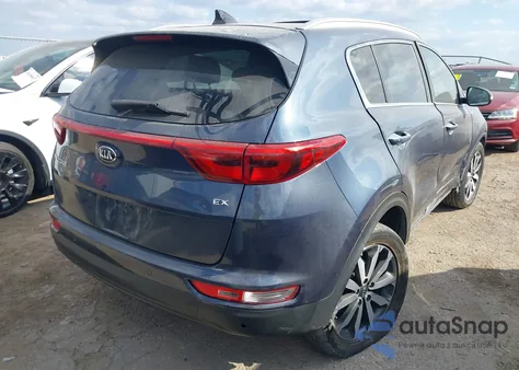 2017 Kia Sportage Ex from USA, damaged, VIN KNDPNCAC1H7229431